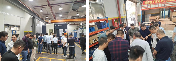 品成壓鑄模具設(shè)計：珠三角壓鑄行業(yè)企業(yè)精英代表前往品成金屬-觀瀾總部參觀