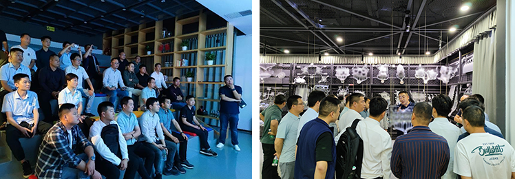 品成壓鑄模具設(shè)計：壓鑄行業(yè)企業(yè)精英代表參觀品成金屬生產(chǎn)車間和樣品陳列室